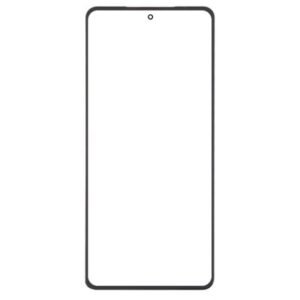 Front Glass for Realme P4x 5G - Black - By Bazzarking.com