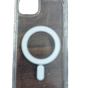 Back Cover for iPhone 14 Plus clear case with Magsafe - By Bazzarking.com