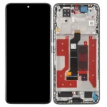 LCD with Touch Screen for Honor 200 5G - Black - With Frame - By Bazzarking.com