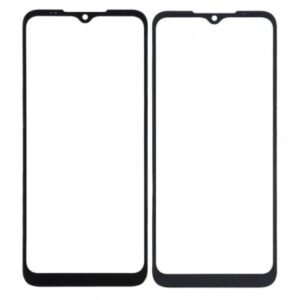 Front Glass for Motorola Moto G9 Play - Black - By Bazzarking.com