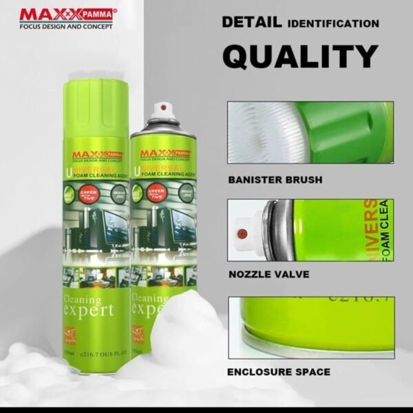 Maxx Pamma Multipurpose Foam Cleaner for Computers, Mobiles, Laptops