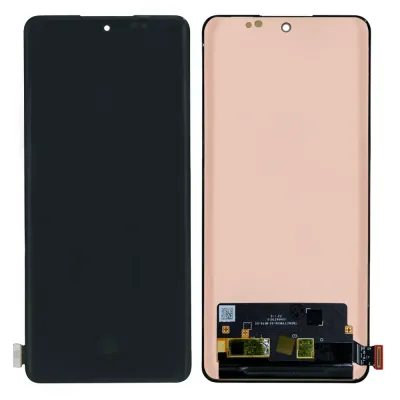 LCD with Touch Screen for Realme 15T 5G - Black (display glass combo folder)