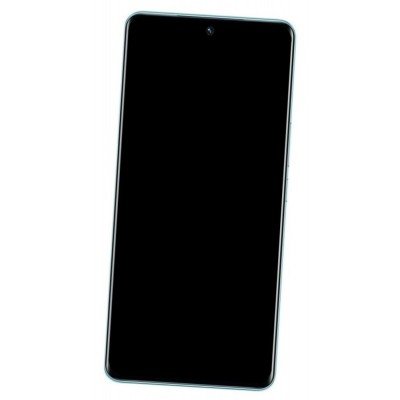 lcd frame middle chassis for vivo v25 pro blue by Bazzarking
