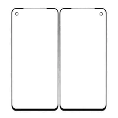Front Glass for OnePlus Nord 2 5G - Black