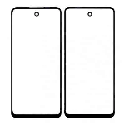 Front Glass for LG K42 - Black