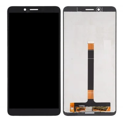 LCD with Touch Screen for Nokia C3 2020 - Black (display glass combo folder)