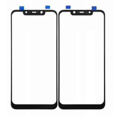 Front Glass for Xiaomi Pocophone F1 - Black