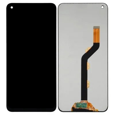 LCD with Touch Screen for Infinix S5 Lite - Black (display glass combo folder)