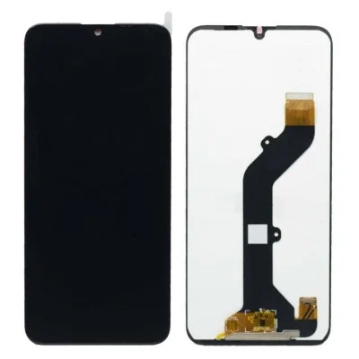 LCD with Touch Screen for Itel Vision 1 - Black (display glass combo folder)