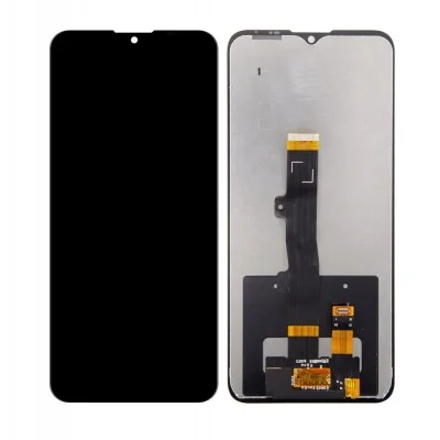 LCD with Touch Screen for Motorola Moto E7 Power - Black (display glass combo folder)