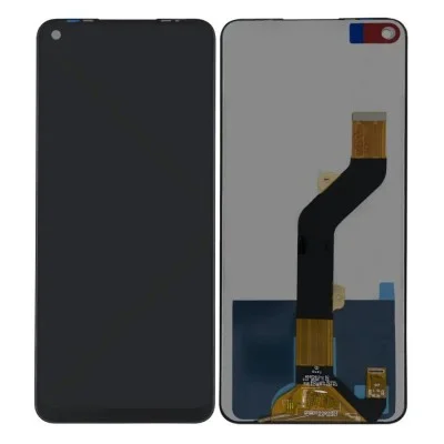 LCD with Touch Screen for Infinix Hot 10 (X682)- Black (display glass combo folder)