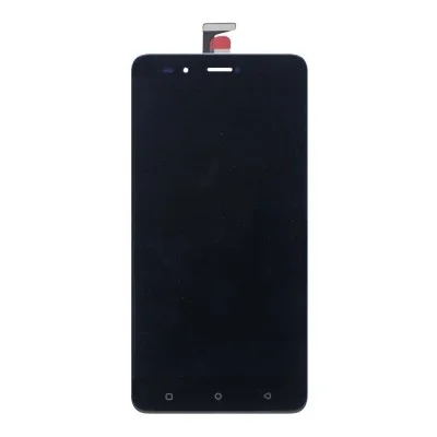 LCD with Touch Screen for Lava Z90 - Black (display glass combo folder)